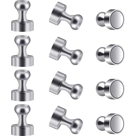 Aimants Puissants 12pcs Petit Aimant Frigo Neodyme N52 Aimants Tableau Magnétique 12 X 16 mm pour Réfrigérateur Tableaux Blancs Photos La carte Notes