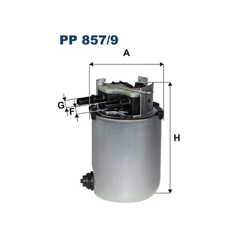Filtro carburante PP857/9 Filtron