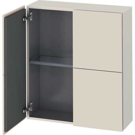 Duravit L-Cube armoire mi-haute, largeur 700mm, profondeur 243mm, (1/4)