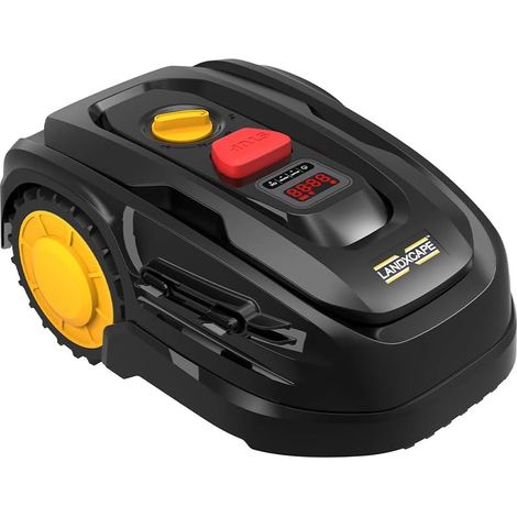 300 m² Cordless Robot Lawnmower Adjustable Height 20-50 mm  Mulching System 3 Blades, Auto Return, Auto Charging, Safety Sensors, Digital Display, Easy Installation (1/4)
