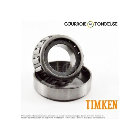 Roulement à rouleaux conique TIMKEN 11BC/14C - 33,02x57,09x18,46