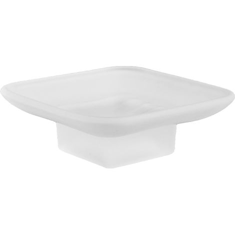 Porte-savon de salle de bain - verre - pour lavabo et douche (1/5)
