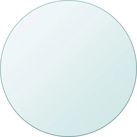 FIMEI Dessus de table ronde en verre trempé 600 mm (1/4)