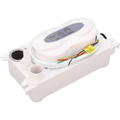 Pompe de relevage pour climatisation, évacuation condensat HVAC, réservoir 600ml, AC110-240V, débit 100L/H (1/5)