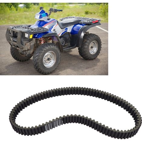 Courroie de transmission ATV en caoutchouc noir pour Polaris SPORTSMAN 700 4X4 2002‑2006, flexible et durable. (1/5)