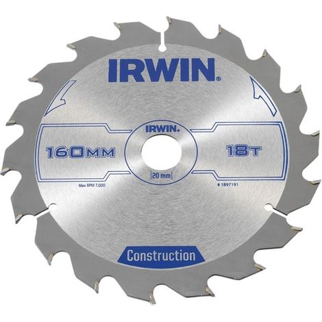 High-Performance Sintered Wood Cutting Circular Saw Blade 160x20mm, 18 Teeth - Model I-1897191 (1/3)