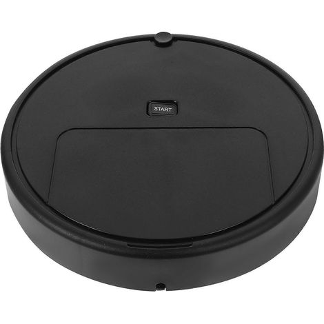 Robot aspirateur électrique jouet pour enfants-23X23X5CM-Black