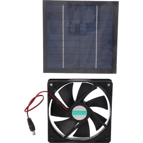 Ventilateur solaire étanche IP65, rendement de 20 %, mini-ventilateur d'extraction écologique, 20 W (1/5)