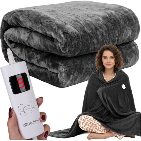 Couverture chauffante 180×130 cm - Tapis chauffant électrique (1/5)