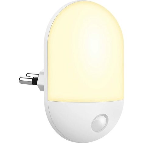 Veilleuse Bébé, Veilleuse LED ON/Off Automatique Plug-and-Play avec Capteur Crépusculaire, Veilleuse Enfant Blanc Chaud pour Chambres d'enfants, Salons, Salles de bains, Couloirs, Escaliers, Chambres (1/5)