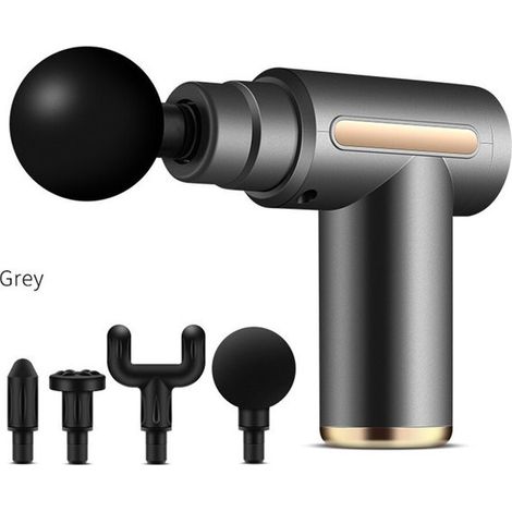 Mini pistolet de massage à percussion pour tissus profonds, masseur musculaire pour soulager la douleur, pistolet de massage des fascias, d'Espagne-AquaForge