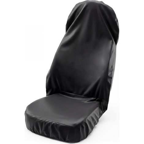 1 Housse De Siège Tissu Oxford Imperméable Noir Universel Voiture (1/5)