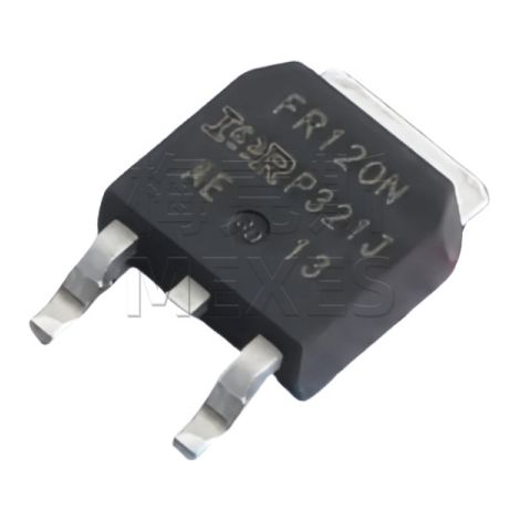 IRFR120NTRPBF FR120N TO-252 N-channel MOSFET electronic component 100V 9.4A, 5 units.