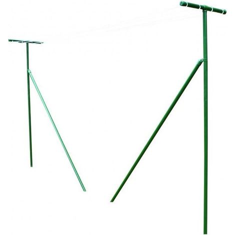 Stendibiancheria Verde con 4 Corde