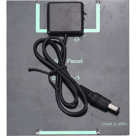 Tragbares 3W 6V Silizium-Solarpanel für den Außenbereich zur solaren Gartenbeleuchtung (1/5)