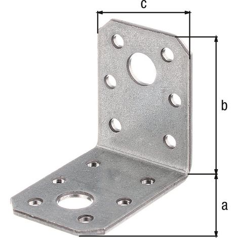 Alberts 330309 Squadretta di Giunzione, Acciaio, 50 x 50 x 35 mm