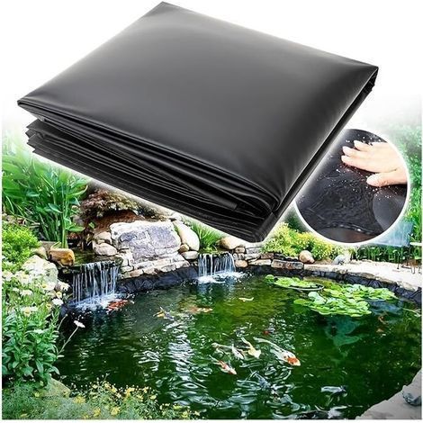 Liner pour bassin à poissons 3 m x 2 m – Épaisseur 20S (0.20 mm) – Matériau HDPE résistant aux UV et racines – Imperméabilisation durable (1/5)