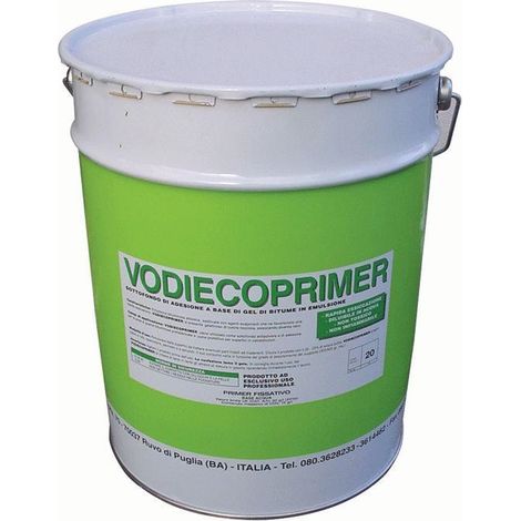 Vernice Bituminosa di Fondo colore Nero Vodieco Primer 5 Lt