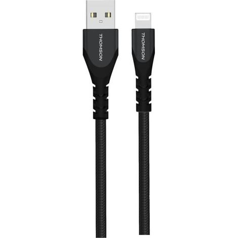 Cavo - THOMSON - Ricarica & dati - USB-A a Lightning - Certificato MFI - 3A - 1,5 m