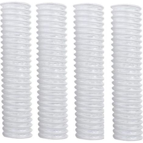 Tuyau Rétractable - Pour Aspirateur Shark NV341 NV470 NV472 NV50 - Diamètre 38 mm Longueur 175 mm - En Plastique - 4 Pièces (1/5)