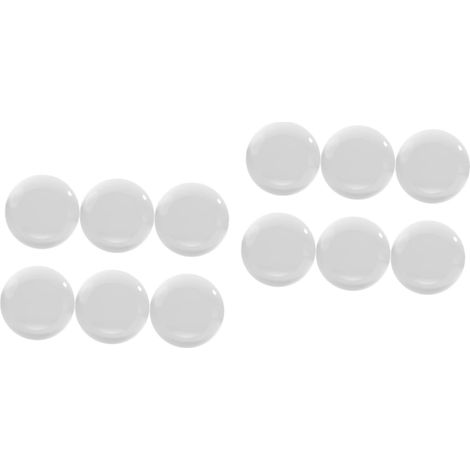 6 Pieces Transparent Protector Adhesive Reusable Silicone Washable