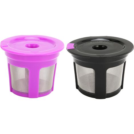 wiederverwendbare, nachfüllbare Kaffeekapseln aus Kunststoff, Pod-Filter für den Heimgebrauch (1/5)
