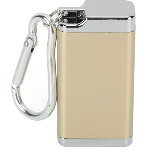 Mini cendrier de poche léger pour cigarettes et cigares, porte-cendres durable en or pour intérieur extérieur (1/5)