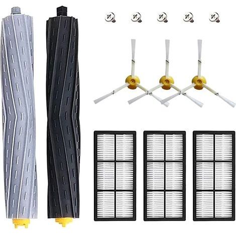 Pièces Accessoires pour iRobot Roomba 800 805 860 861 865 866 870 871 876 880 885 886 890 895 896 900 960 966 980, Remplaçant Filtres et Brosses Kit pour Aspirateur Robot - 13in1 (1/5)