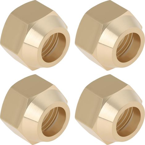 crous R¨ducteurs ¨vas¨s en Laiton Filetage M16 X 1,5 4 Pi¨¨ces 10 Mm pour Syst¨¨mes de R¨frig¨ration CVC Chauffage Et Tuyauterie Industrielle (1/5)