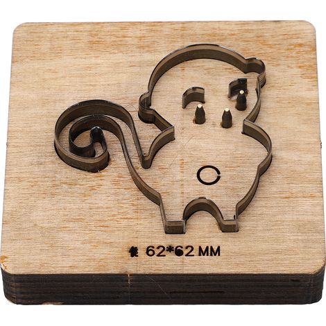 Outil de coupe en forme de singe, 6262 mm (1/5)