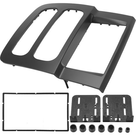 2DIN Autoradio Cadre Tableau de Bord Panneau Trim pour Dodge Ram Pickup 2002-2005 (1/5)