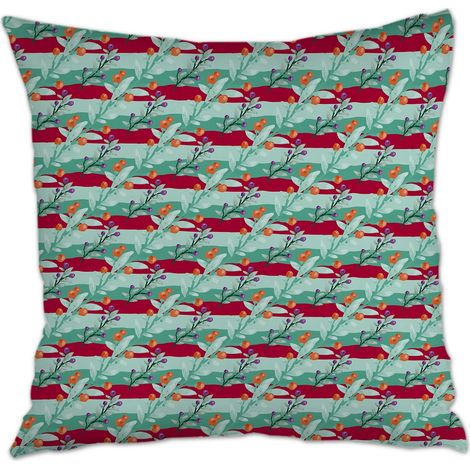 Housse de coussin décorative résistant aux tachespour couple mère père famille amis amoureux animaux de compagnie (1/5)