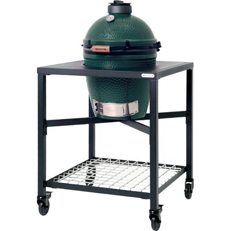 Pack MEDIUM - Table modulaire avec plateau-grille - Egg - ConvEGGtor - 2 lots de 2 roues - Big Green Egg (1/2)