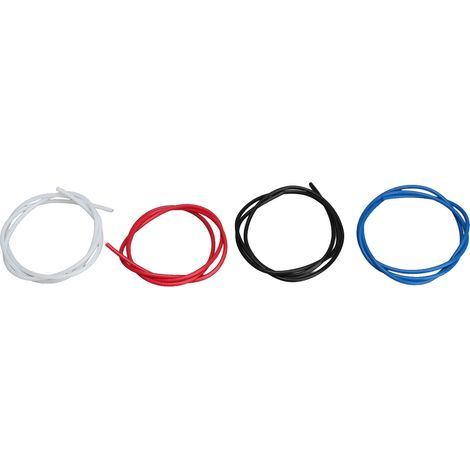 Set aus 6 hitzebeständigen PTFE-Schläuchen + Schlauchschneider, Reibungsreduzierung, für 3D-Drucker (1/5)