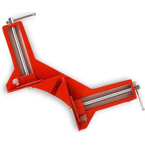Lot de 4 pinces d'angle à 90° pour fixation d'angle, outil multifonction pour bricolage, aquarium, travail du bois et cadres photo. (1/5)