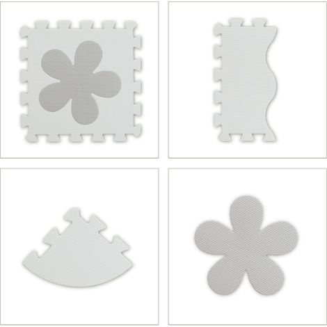 Lot de 52 pièces tapis puzzle souple 1,4 m² formé motifs éducatifs ambiance chaleureuse en mousse multicolore (1/5)