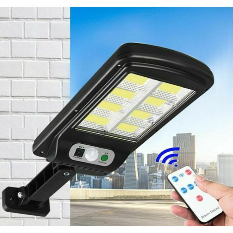 Faro Lampioncino Applique Con pannello solare fotovoltaico sensore 160 LED COB (1/4)