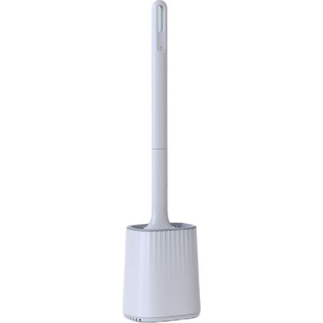 Brosse WC en PP+TPR, manche long multifonction amovible-Online Store (1/5)