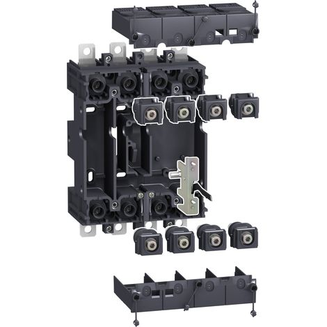Zoccolo per rimovibile 4P per NSX100/250 - LV429267