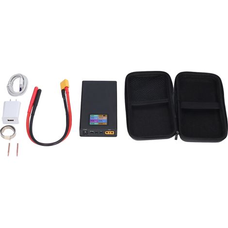Poste à souder par points portable rechargeable, mini soudeuse DIY à batterie avec écran LCD, 100-240V, SQSW2 (prise US) (1/5)