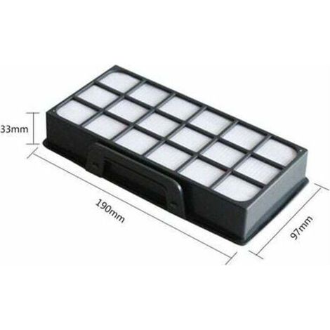 Filtro HEPA di ricambio per aspirapolvere ciclonico Rowenta X-Trem Power Zr006001, pre-filtro per motore. (1/4)