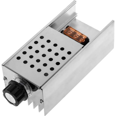 PrimeMatik - Régulateur de vitesse du ventilateur 6000W 6cm x 13cm x 4.5cm (1/5)