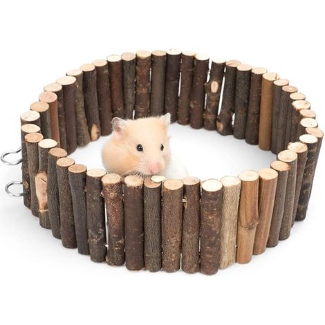 Hamster Hanging Bridge Toy - Climbing Ladder for Syrian Dwarf Hamster, Mice, Gerbils and Other Small Animals (65 x 7 cm) (1/4)