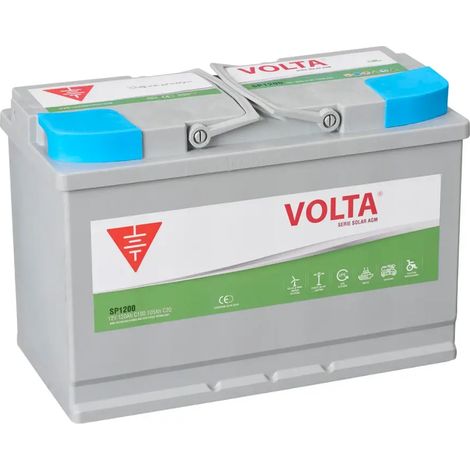 Batería Solar Volta SP1200D AGM 120Ah C100 12V