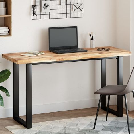 Tablero de mesa rectangular madera maciza acacia 120x50x4 cm vidaXL (1/5)