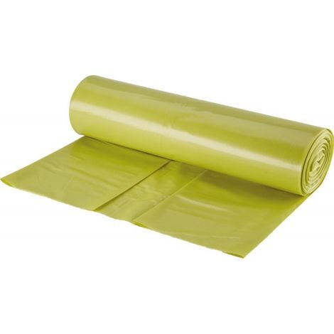 Sacco Della Spazzatura 120L Gialla Ca. 68 Micron 15 Unità (10)