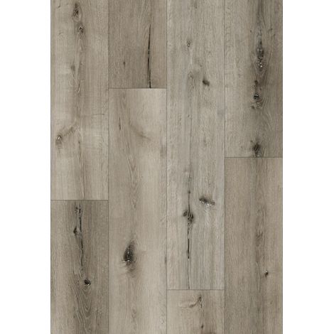 Mexen Bevil Oaks échantillon de panneau vinyle 1240 x 182 mm SPC 6,5 mm, sous-couche IXPE 1,5 mm, 4 V-Fuga, Chêne - F1036-S (1/5)
