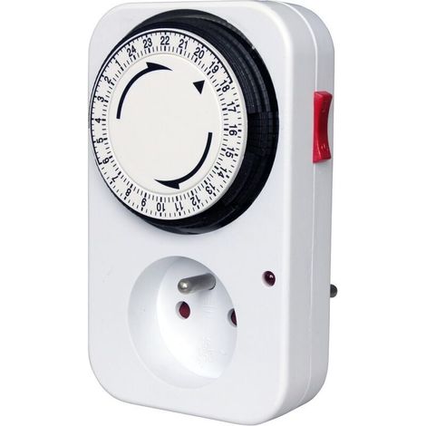 13114 Programmateur journalier mécanique, Blanc