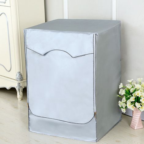 Housse Imperméable pour Machine à Laver et Sèche-Linge d'Extérieur Anti-âge et Protection Solaire Housse pour Lave-Linge et Sèche-Linge à Tambour 60 65 85 (1/3)