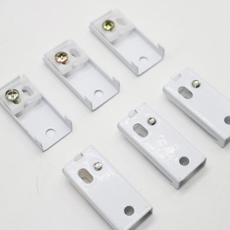 Verstellbare Schienenbefestigungswinkel, neue obenliegende Befestigungswinkel, geeignet für 20-22 mm breite Schienenbefestigungswinkel (20 Stück). (1/5)